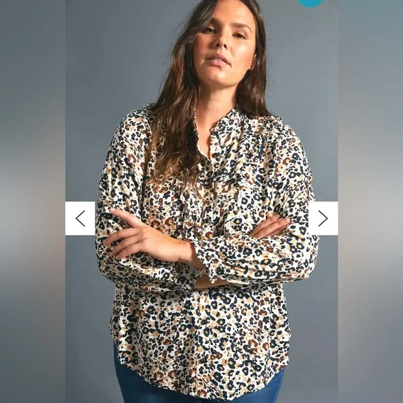 Women’s Anthropologie Maeve button down 14P - Picture 5 of 14